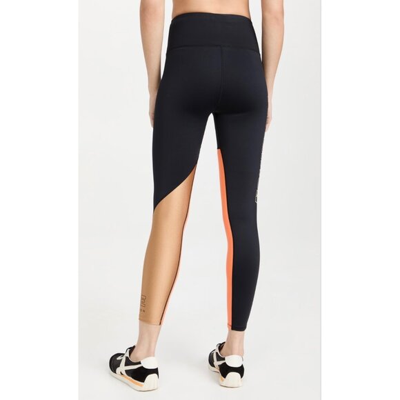 PE Nation High Rise Logo 7/8 Athletic Workout Leggings Gym Pant Activewear Small - Picture 3 of 14